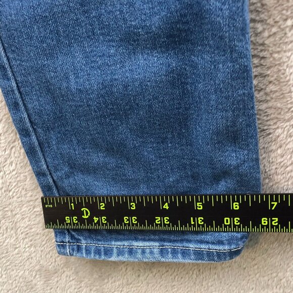 Levi's Women's Jeans Size 14 27x29 514 Straight Blue Denim Relaxed Casual Classi - Picture 7 of 16